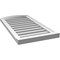Ekena Millwork Arch Top Surface Mount PVC Gable Vent w/ 2"W x 2"P Brickmould Sill Frame, 18"W x 32"H GVPAR18X3203SN - alternate 3